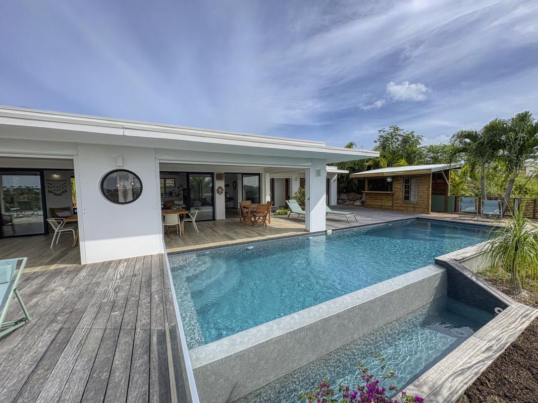 5.Location villa piscine Saint François Guadeloupe_Piscine
